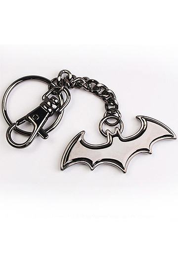 Portachiavi in metallo Batman Logo nero - Importazione e vendita giocattoli  da collezione